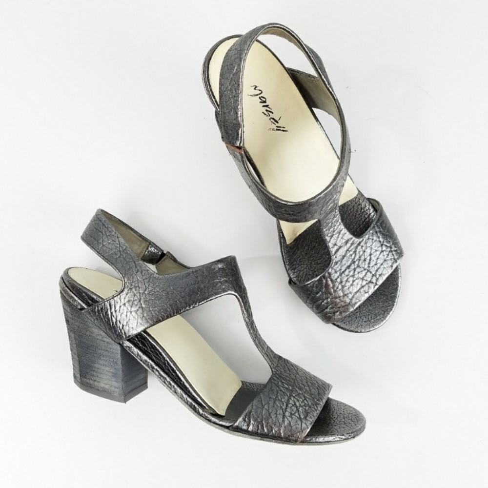 Marsell Pewter/Silver Sandals